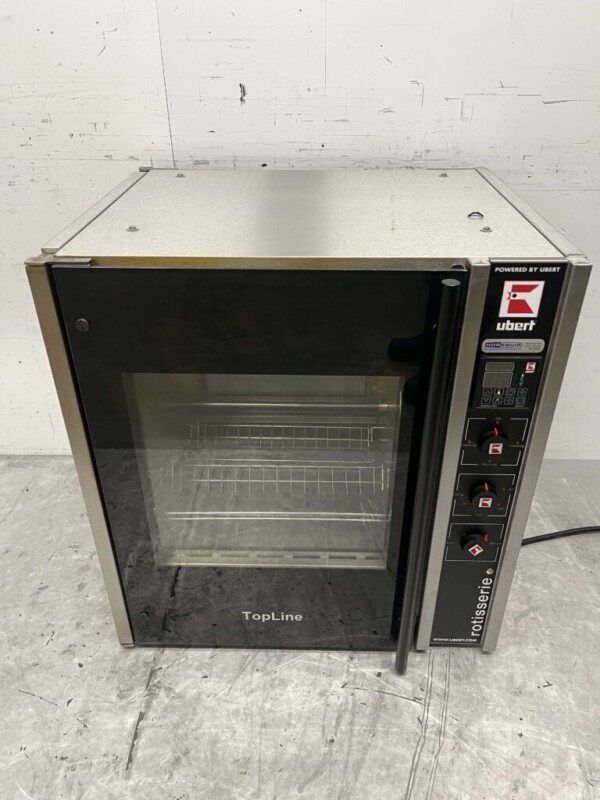 Gril à poulet Ubert RT-403 en acier inoxydable 3 paniers Bj. 2020 400V Hospitalité