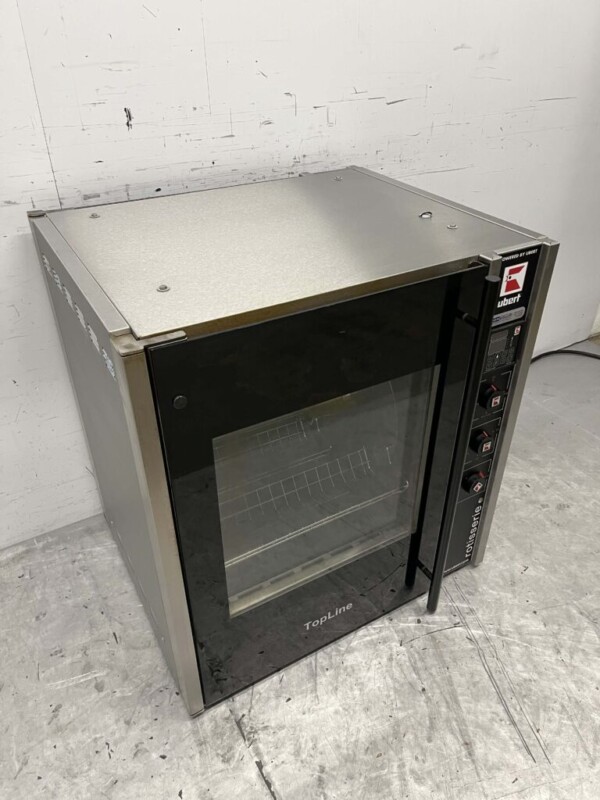 Gril à poulet Ubert RT-403 en acier inoxydable 3 paniers Bj. 2020 400V Hospitalité – Image 3