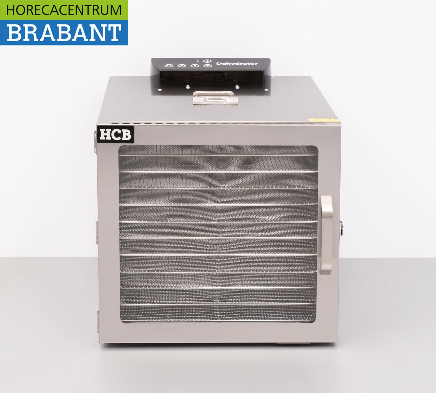 HCB déshydrateur alimentaire en acier inoxydable Déshydrateur de fruits 12 grilles 230V Horeca