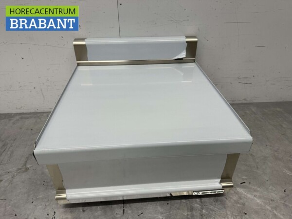 Unité de travail Giga en acier inoxydable Unité de store neutre 60 cm Horeca