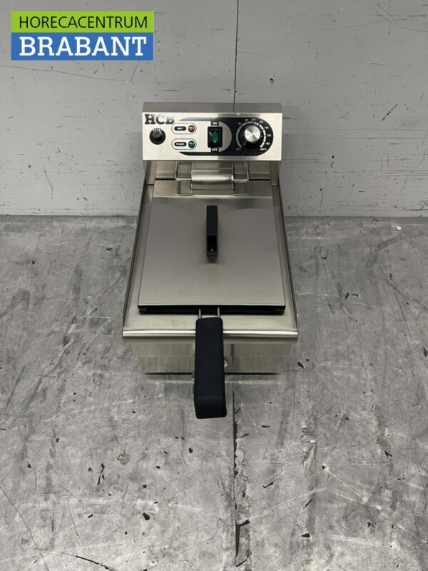 Friteuse en acier inoxydable Friteuse Robinet de vidange 10 litres 230V Horeca – Image 2