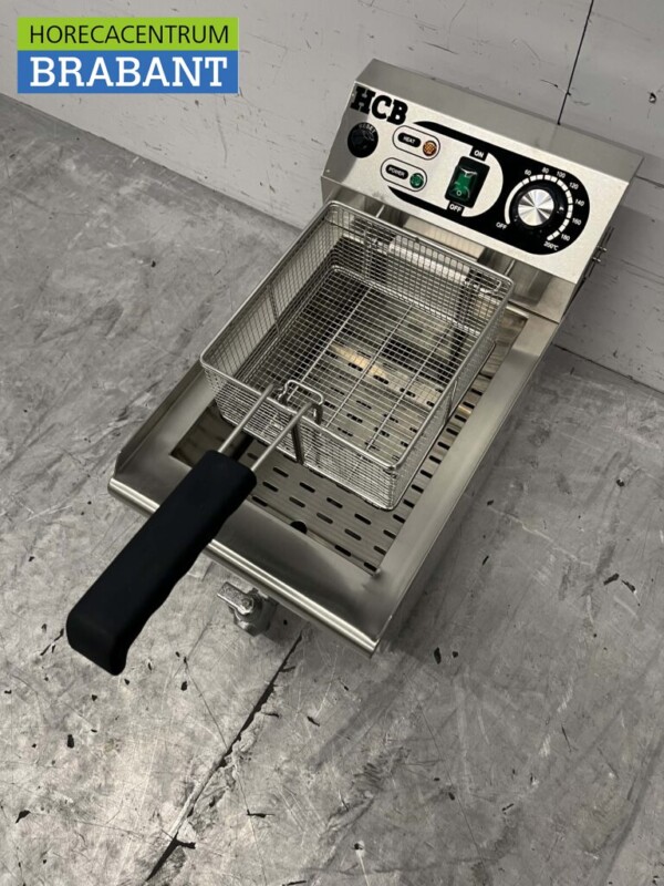 Friteuse en acier inoxydable Friteuse Robinet de vidange 10 litres 230V Horeca – Image 4