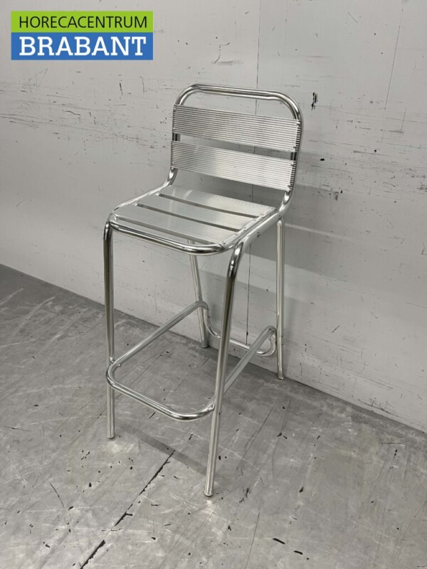 Aluminium Tabouret de bar Tabouret de terrasse Restauration – Image 2