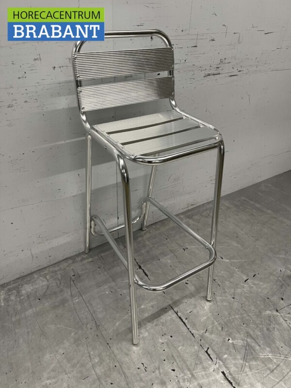 Aluminium Tabouret de bar Tabouret de terrasse Restauration – Image 3