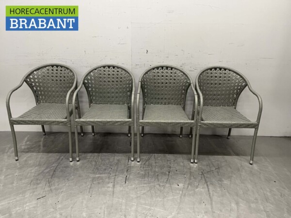 Chaise de terrasse Chaises Chaise de terrasse Empilable Restauration – Image 4