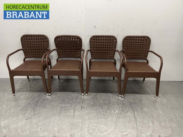 Chaise de terrasse Chaises Chaise de terrasse Empilable Restauration – Image 4
