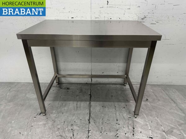 Table de travail en acier inoxydable Basic-line 100 x 60 x 85 cm Restauration