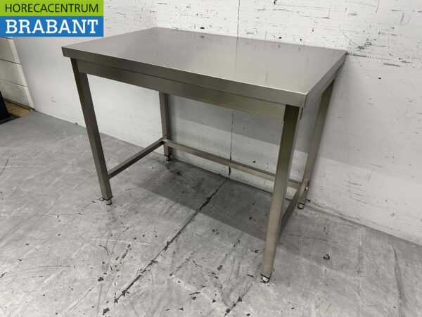 Table de travail en acier inoxydable Basic-line 100 x 60 x 85 cm Restauration – Image 4