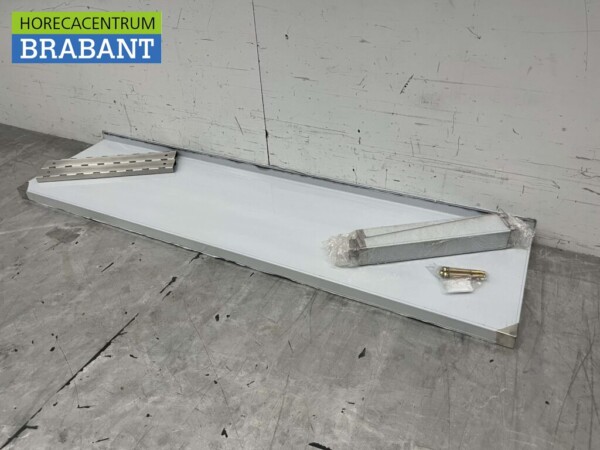 Etagère murale en acier inoxydable 120 x 30 cm Horeca – Image 2