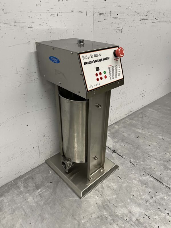 Acier inoxydable Remplisseur de saucisses électrique 15 litres 230V Boucherie – Image 3