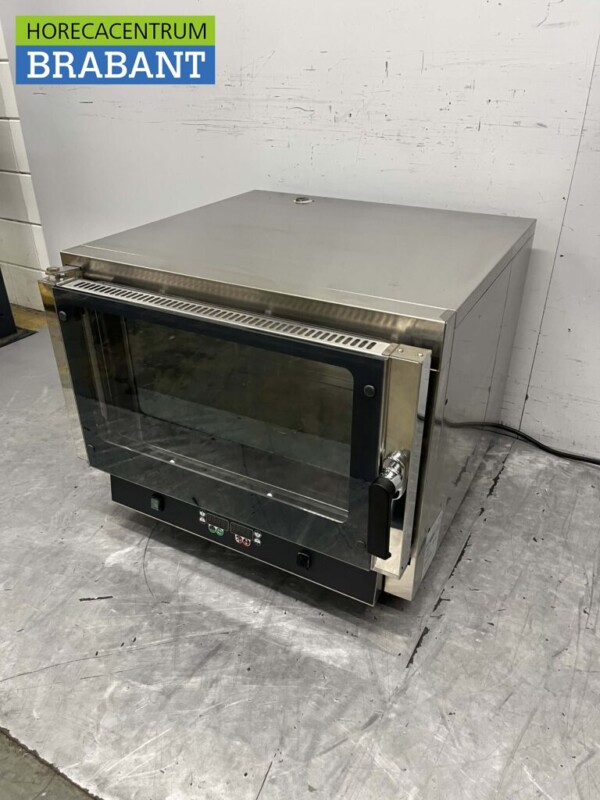 Acier inoxydable Nerone Steamer Combisteamer Four à air chaud Shop Oven 4 x 1/1 GN ou 60/40 cm 400V Horeca – Image 2