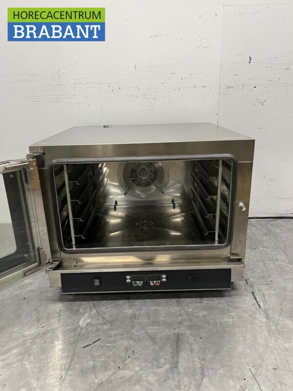 Acier inoxydable Nerone Steamer Combisteamer Four à air chaud Shop Oven 4 x 1/1 GN ou 60/40 cm 400V Horeca – Image 4