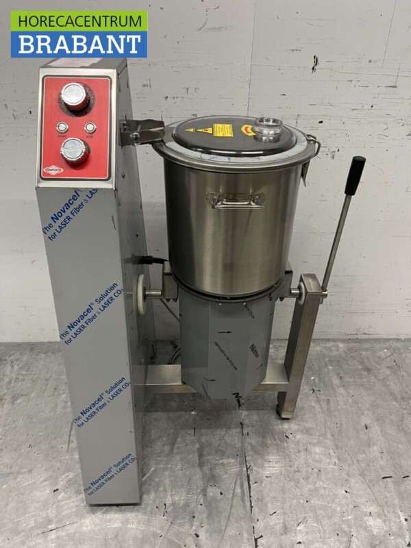 Empero en acier inoxydable Coupeur / Mixeur / Coupeur de légumes 20 litres 230V Horeca
