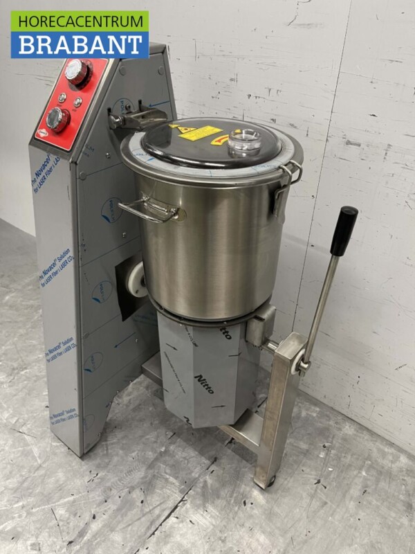Empero en acier inoxydable Coupeur / Mixeur / Coupeur de légumes 20 litres 230V Horeca – Image 2