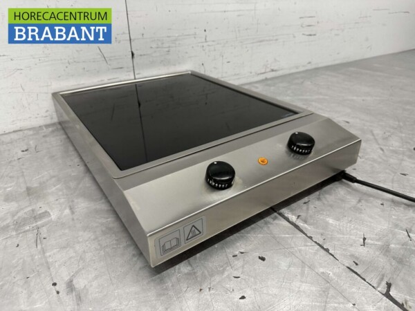 Acier inoxydable Planche à griller en céramique Planche à griller 41 cm 230V Horeca – Image 3