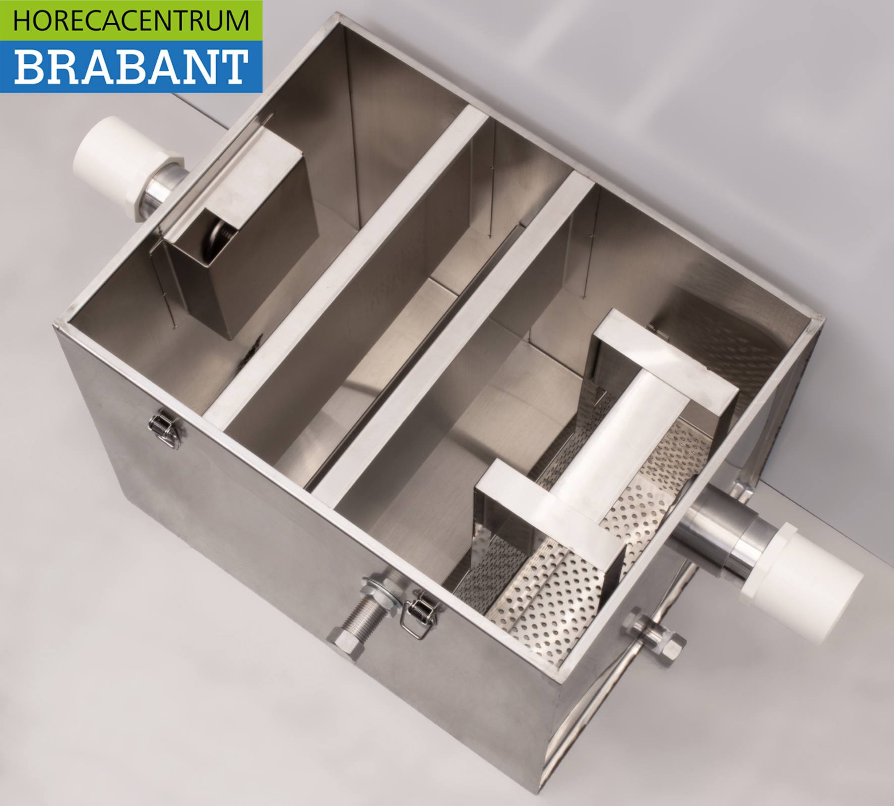 Séparateur de graisse HCB en acier inoxydable 25 litres Horeca – Image 6