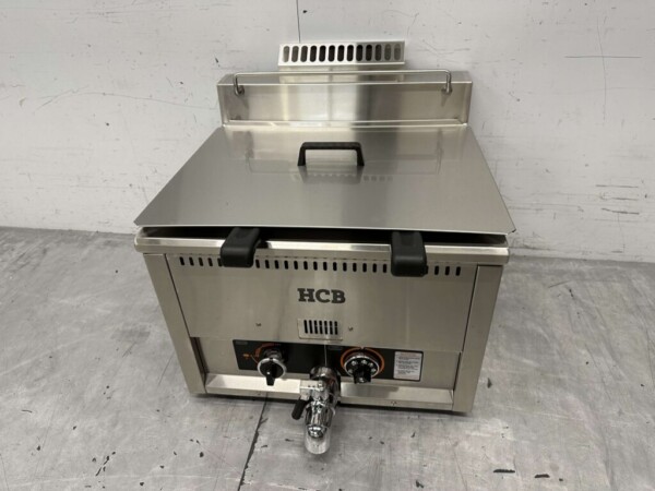 Friteuse inox 30 litres Gaz Horeca – Image 2