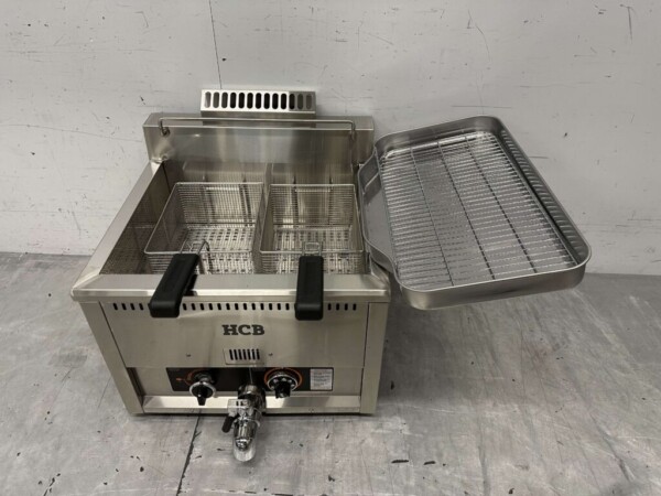Friteuse inox 30 litres Gaz Horeca