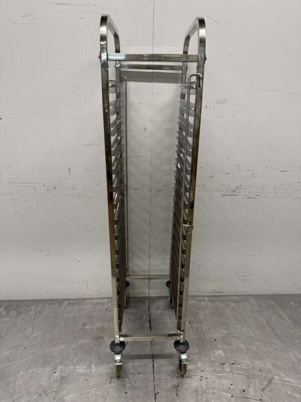 Chariot en acier inoxydable 16 x 1/1 GN gastronorm 173,5 cm Restauration