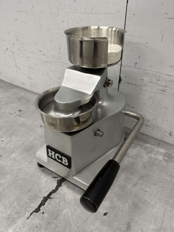 Presse à hamburger en acier inoxydable 100 mm Boucherie Traiteur – Image 3