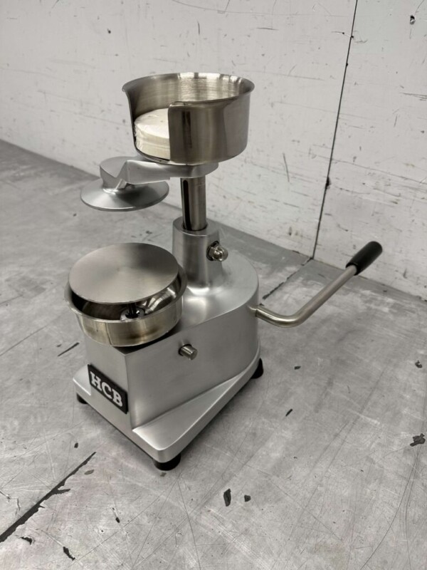 Presse à hamburger en acier inoxydable 100 mm Boucherie Traiteur – Image 6