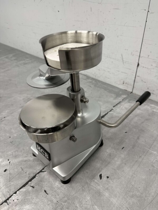 Presse à hamburger en acier inoxydable 130 mm Boucherie Traiteur – Image 6