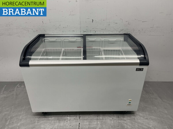 Congélateur de magasin Congélateur avec couvercles coulissants en verre 355 litres 230V Nouveau