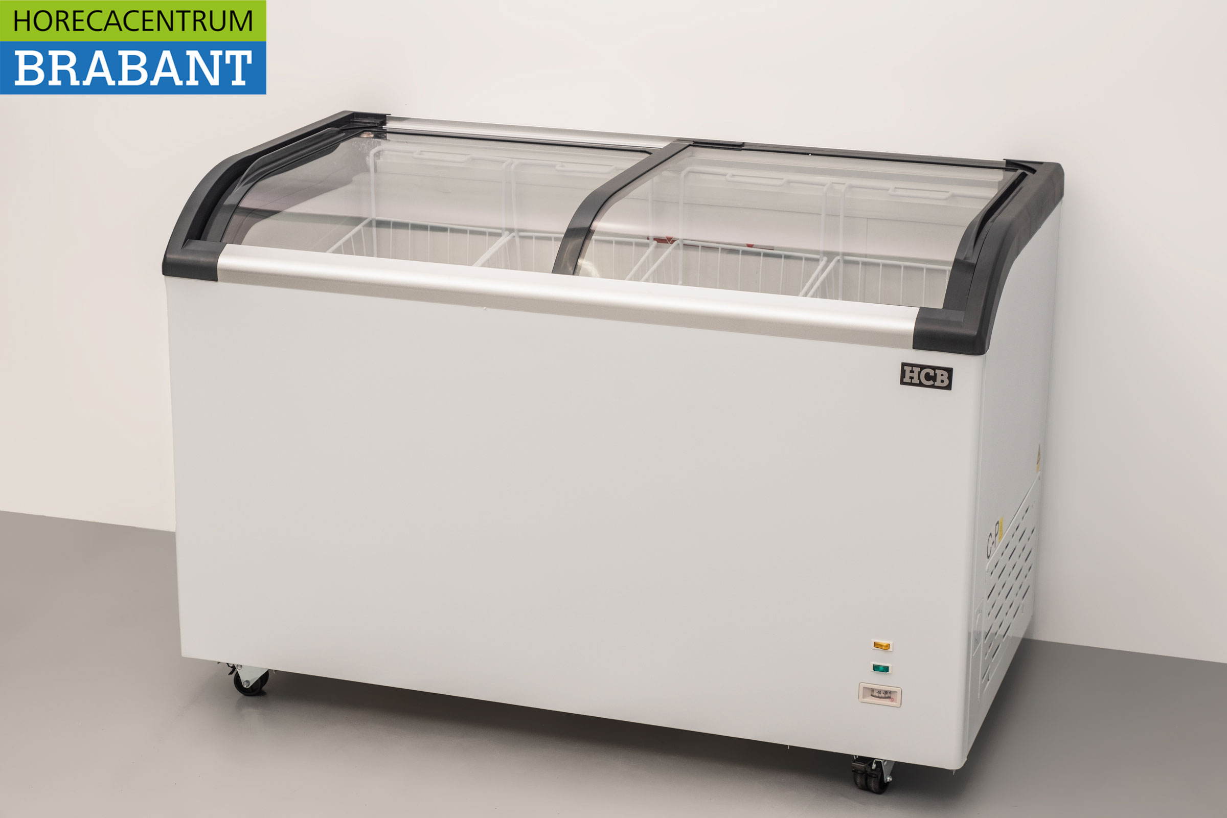 HCB Shop freezer Congélateur avec couvercles coulissants en verre 355 litres 230V Horeca – Image 2