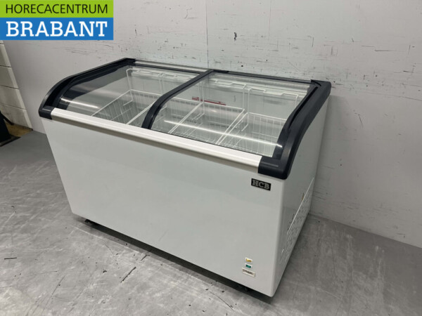 Congélateur de magasin Congélateur avec couvercles coulissants en verre 355 litres 230V Nouveau – Image 2