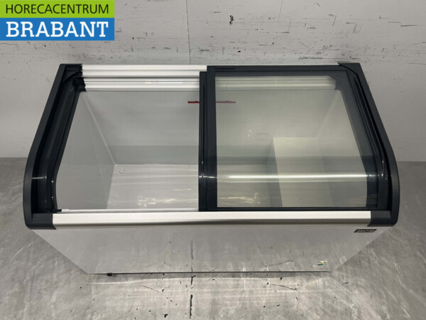 Congélateur de magasin Congélateur avec couvercles coulissants en verre 355 litres 230V Nouveau – Image 6