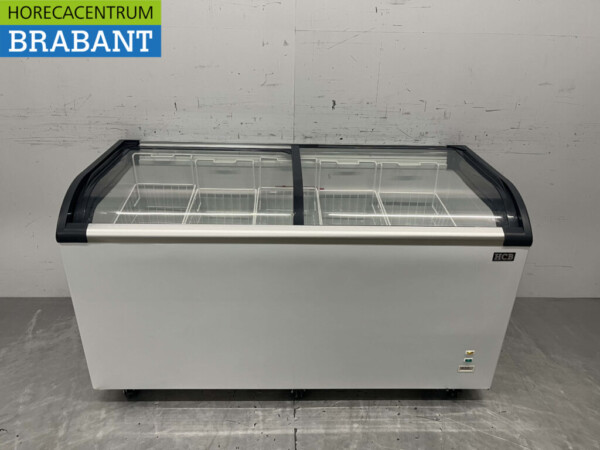 Congélateur de magasin Congélateur à couvercle coulissant en verre 455 litres 230V Horeca