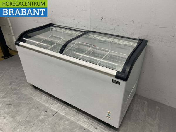 Congélateur de magasin Congélateur à couvercle coulissant en verre 455 litres 230V Horeca – Image 2