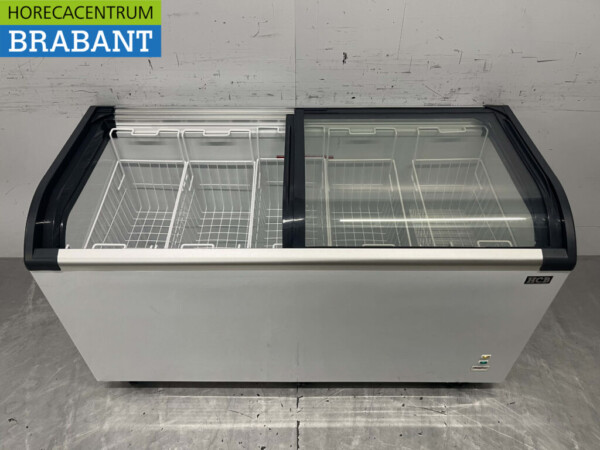 Congélateur de magasin Congélateur à couvercle coulissant en verre 455 litres 230V Horeca – Image 4