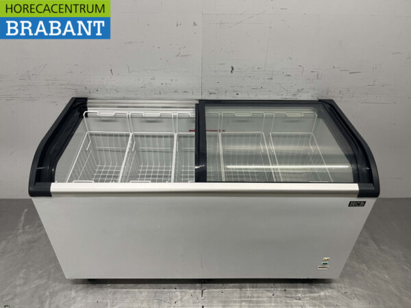 Congélateur de magasin Congélateur à couvercle coulissant en verre 455 litres 230V Horeca – Image 6