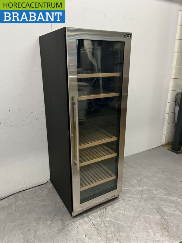 Refroidisseur à vin Réfrigérateur à vin 2 zones 142 bouteilles 230V Horeca – Image 2