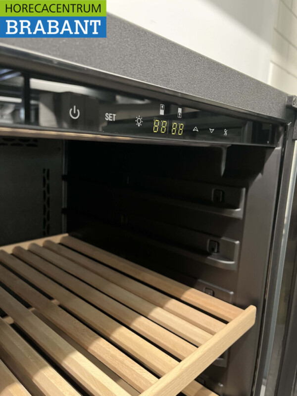 Refroidisseur à vin Réfrigérateur à vin 2 zones 142 bouteilles 230V Horeca – Image 5