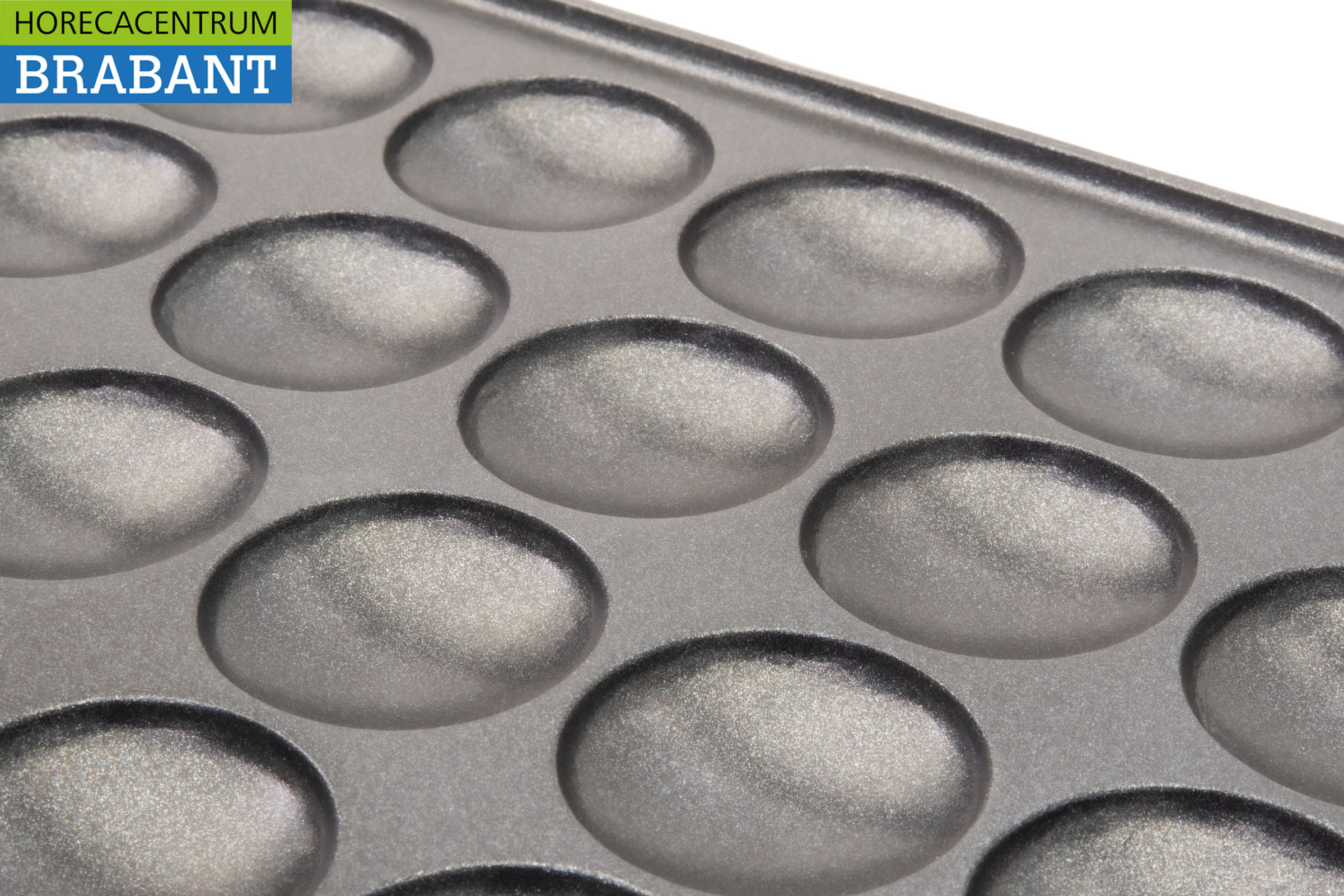 HCB acier inoxydable Poffertjesplaat Poffertjesbakplaat 25 dops 230V Horeca – Image 6