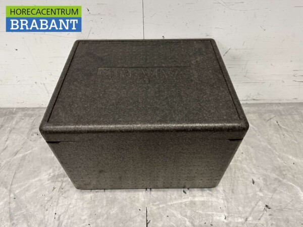 PP thermobox boîte de restauration boîte de livraison avec éléments réfrigérants 2/3 GN Horeca – Image 4