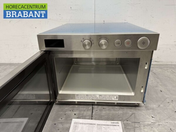 Micro-ondes en acier inoxydable Samsung 1500 watts 230V Restauration – Image 4