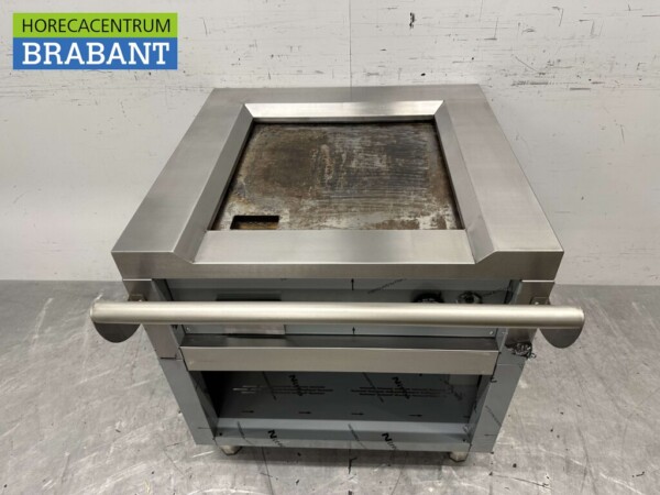 Gril Teppanyaki en acier inoxydable 80 cm 400V Horeca – Image 4