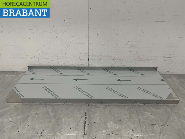 Etagère murale en acier inoxydable 120 x 40 cm Horeca