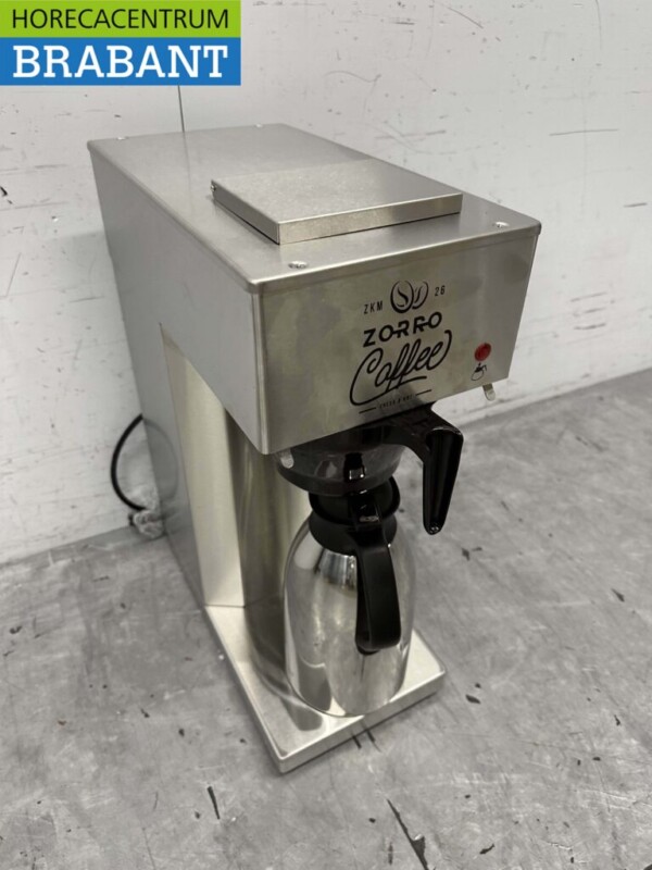 Acier inoxydable Zorro ZKM26 Machine à café Machine à café avec thermos 230V Horeca – Image 3
