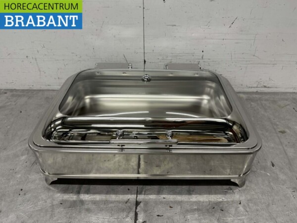 Chafing dish électrique Olympia en acier inoxydable 1/1 GN 230V Catering