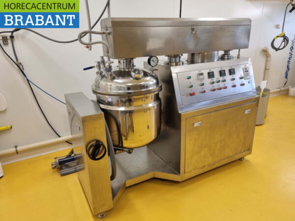 Acier inoxydable Machine à dentifrice Machine à pâtes Laboratoire 200 litres 400V – Image 2