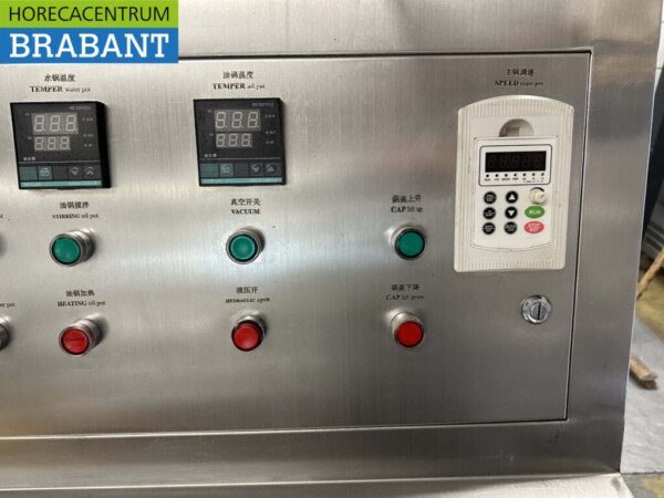 Acier inoxydable Machine à dentifrice Machine à pâtes Laboratoire 200 litres 400V – Image 5