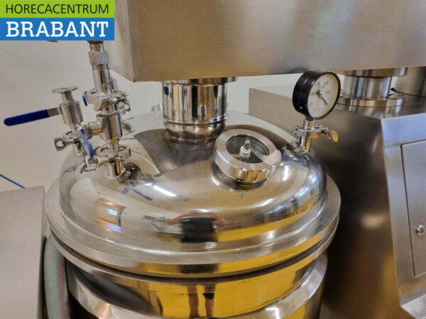 Acier inoxydable Machine à dentifrice Machine à pâtes Laboratoire 200 litres 400V – Image 3