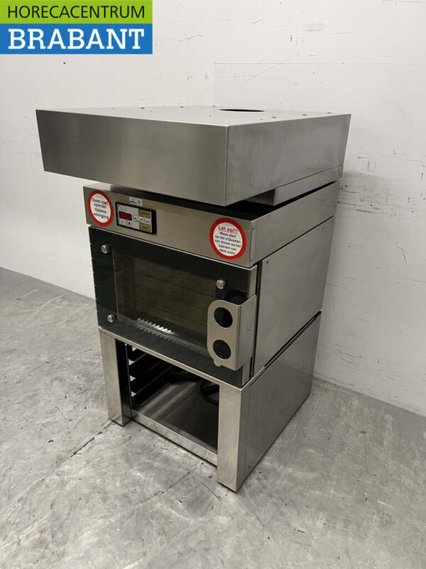 Acier inoxydable WSS Four Four à air chaud Hotte aspirante Base 230V Restauration – Image 2