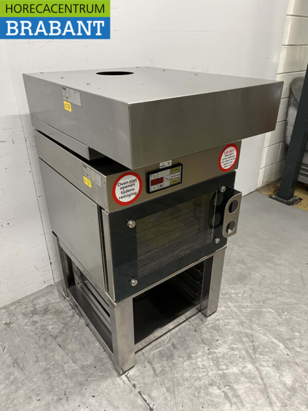 Acier inoxydable WSS Four Four à air chaud Hotte aspirante Base 230V Restauration – Image 3