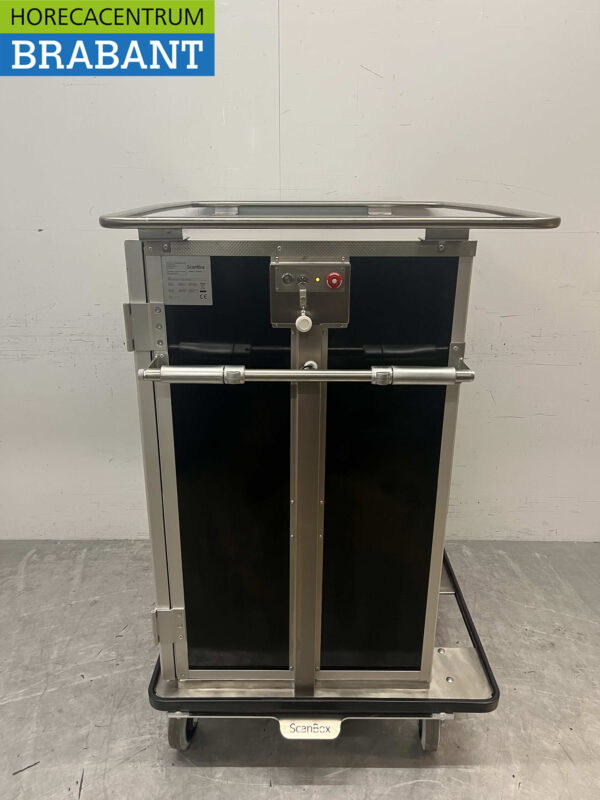 ScanBox Ergo Line Duo A12+AC12 en acier inoxydable Chariot réfrigéré 12+12 x 1/1GN 230V Horeca – Image 2