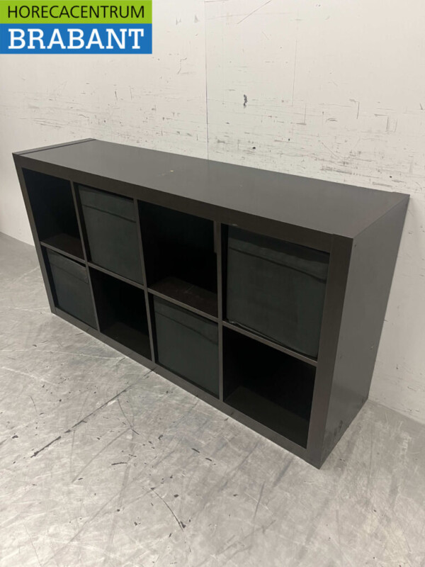 Armoire à compartiments en bois 149,5 cm – Image 2